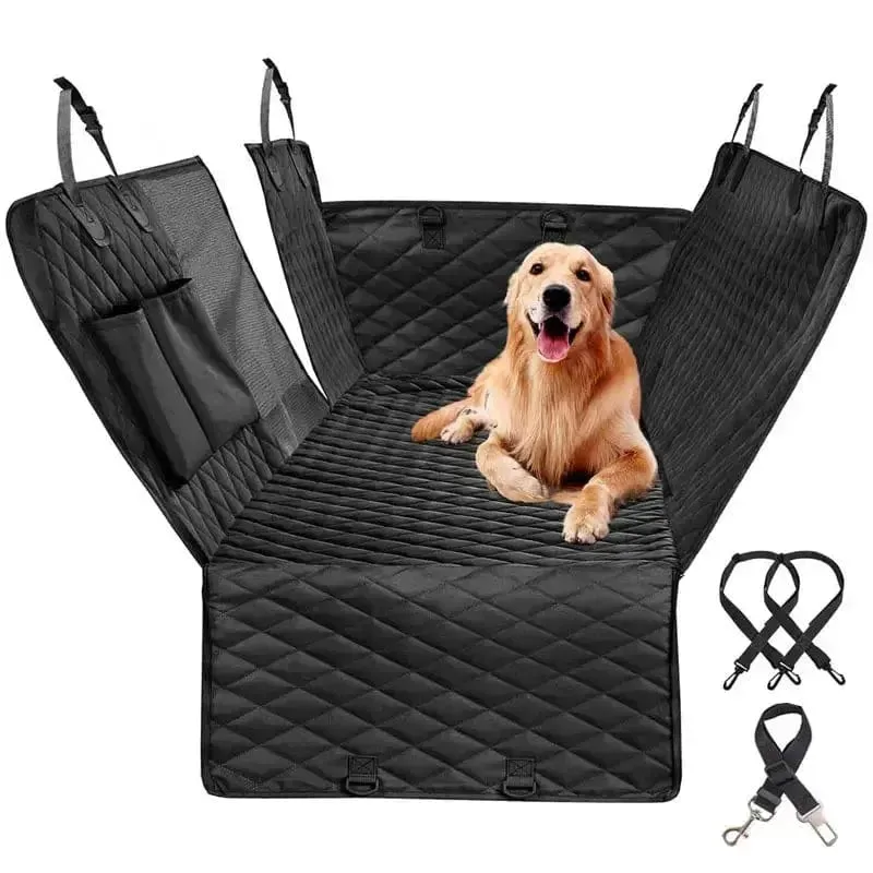 🐾 Keep Your Car Clean and Your Pets Comfortable with Our Double Zipper Car Pet Seat Pad! 🚗✨