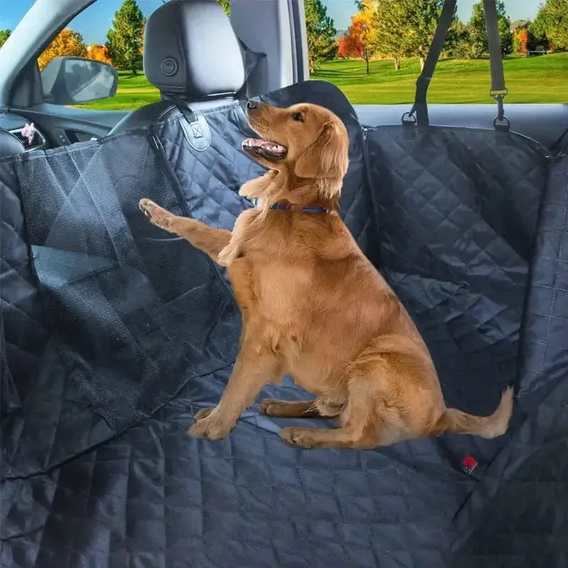 🐾 Keep Your Car Clean and Your Pets Comfortable with Our Double Zipper Car Pet Seat Pad! 🚗✨