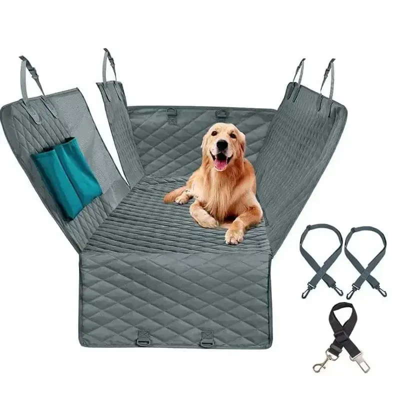 🐾 Keep Your Car Clean and Your Pets Comfortable with Our Double Zipper Car Pet Seat Pad! 🚗✨