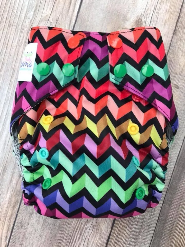 3D Chevron 1 mil PUL Fabric - Made in the USA