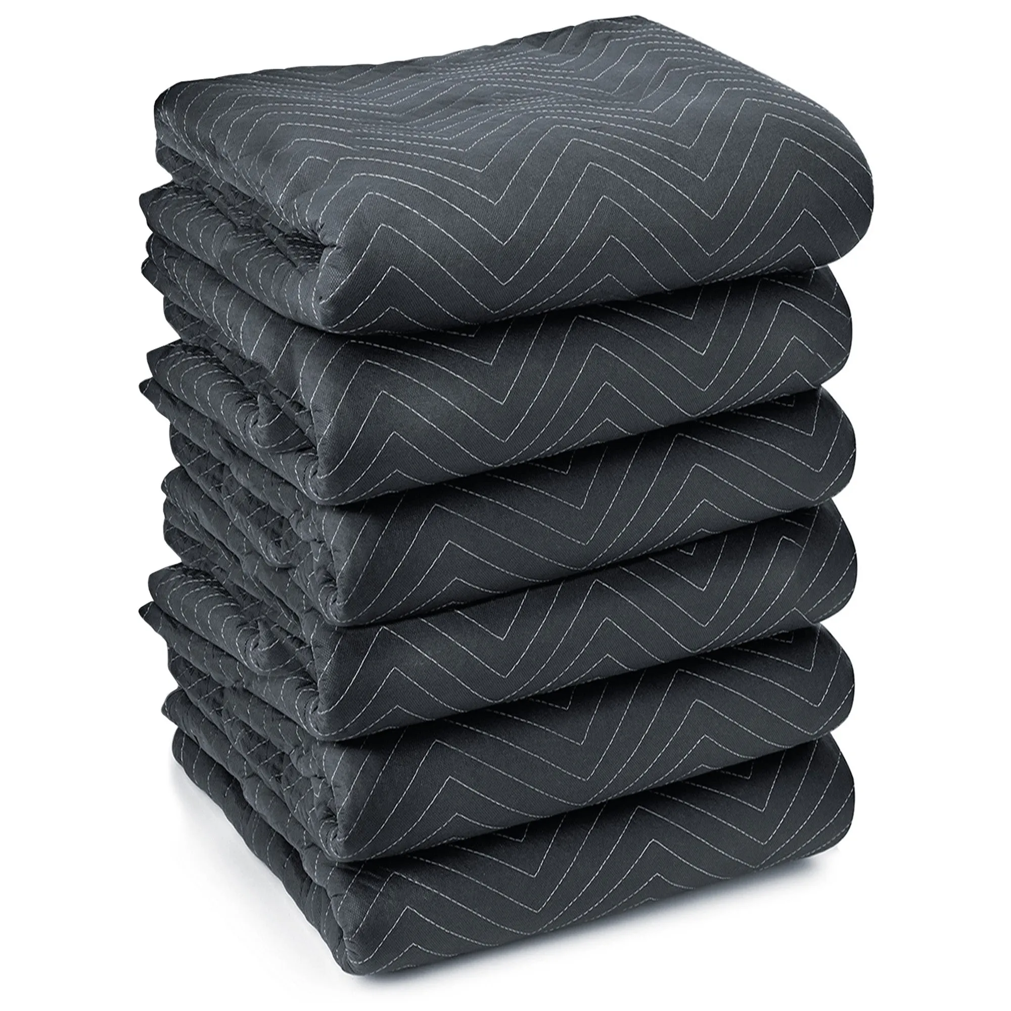 6-Pack, 40"x72" Ultra Thick Pro Moving & Packing Blankets - by Sure-Max