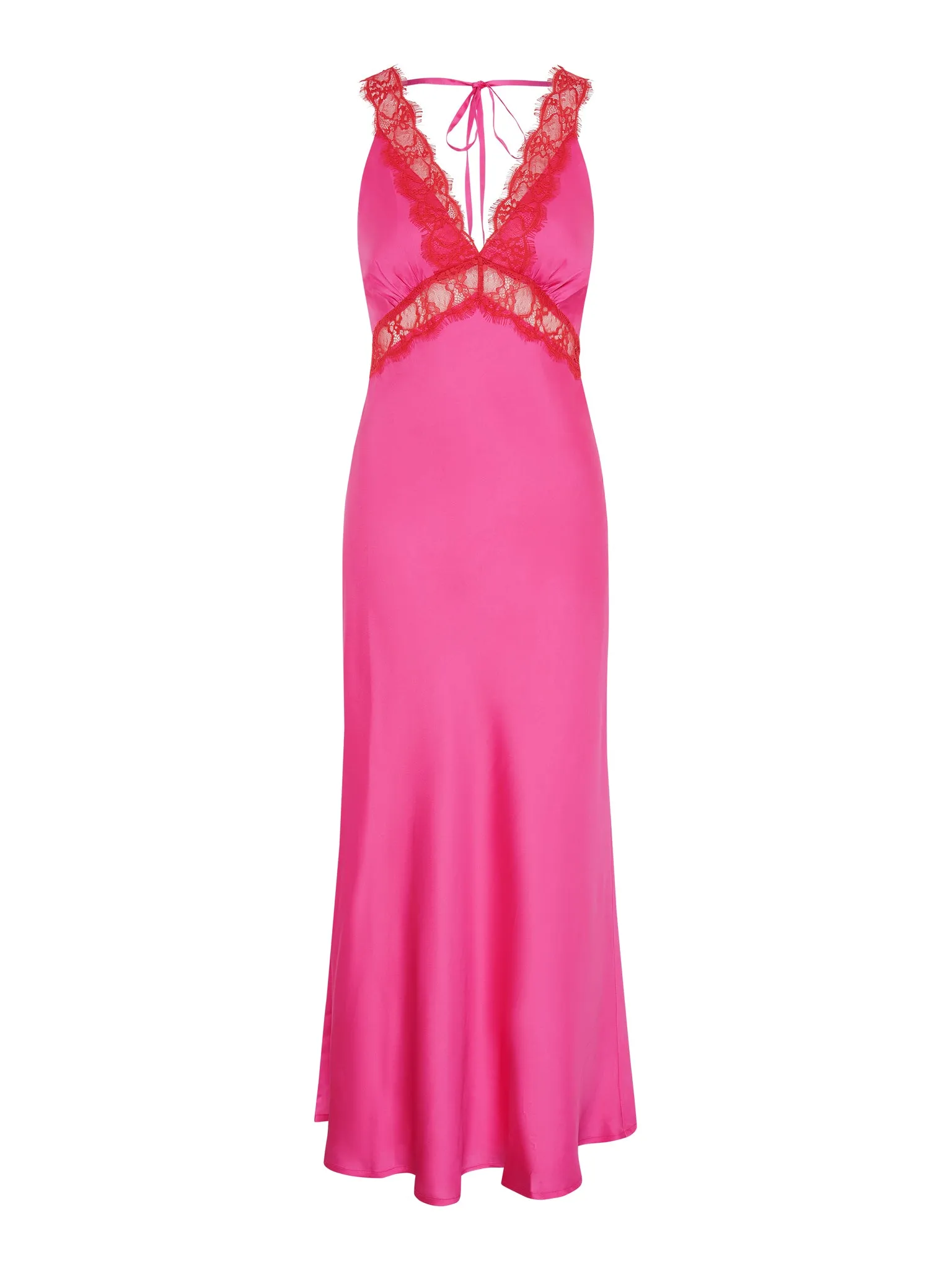 Aurelia Dress in Cerise