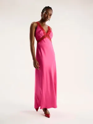 Aurelia Dress in Cerise