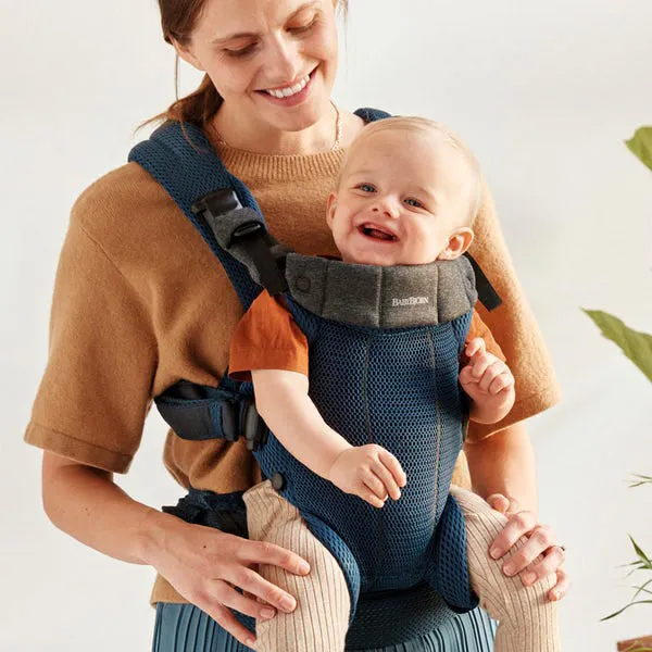 BabyBjorn Baby Carrier Harmony - Navy Blue 3D Mesh