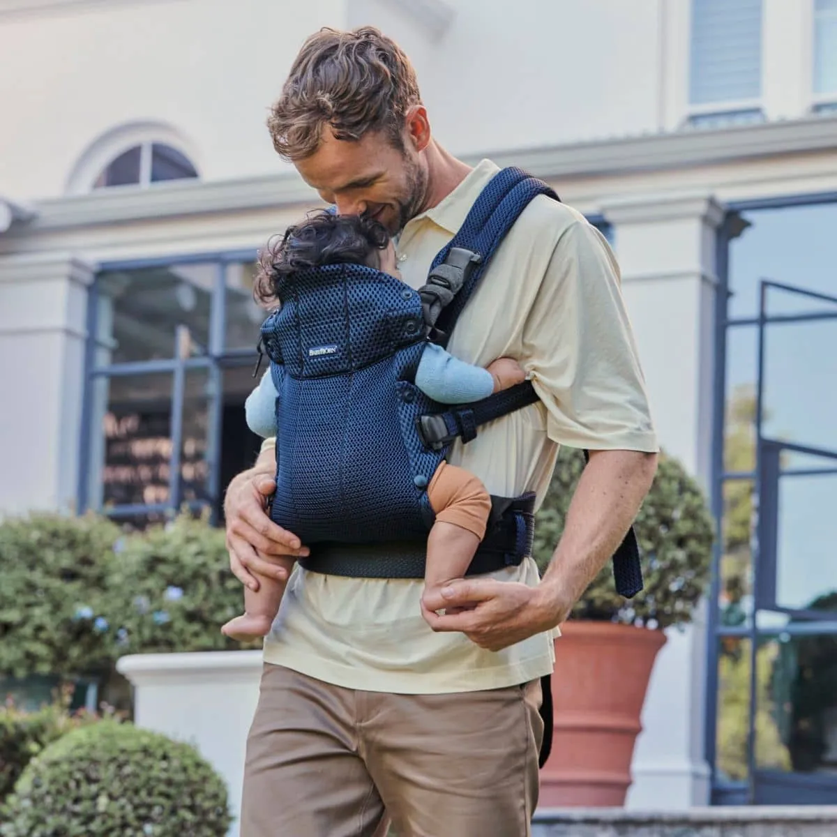 BabyBjorn Baby Carrier Harmony - Navy Blue 3D Mesh