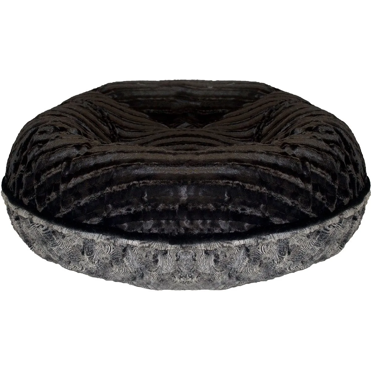 Bagel Dog Bed Black Puma/Arctic Seal