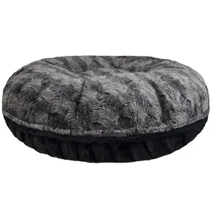 Bagel Dog Bed Black Puma/Arctic Seal