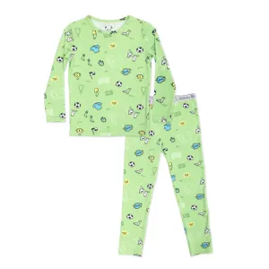 Bellabu Bear 2 piece PJ Set - Soccer