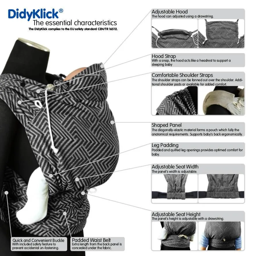 Blueberry Fall  DidyKlick Half Buckle by Didymos