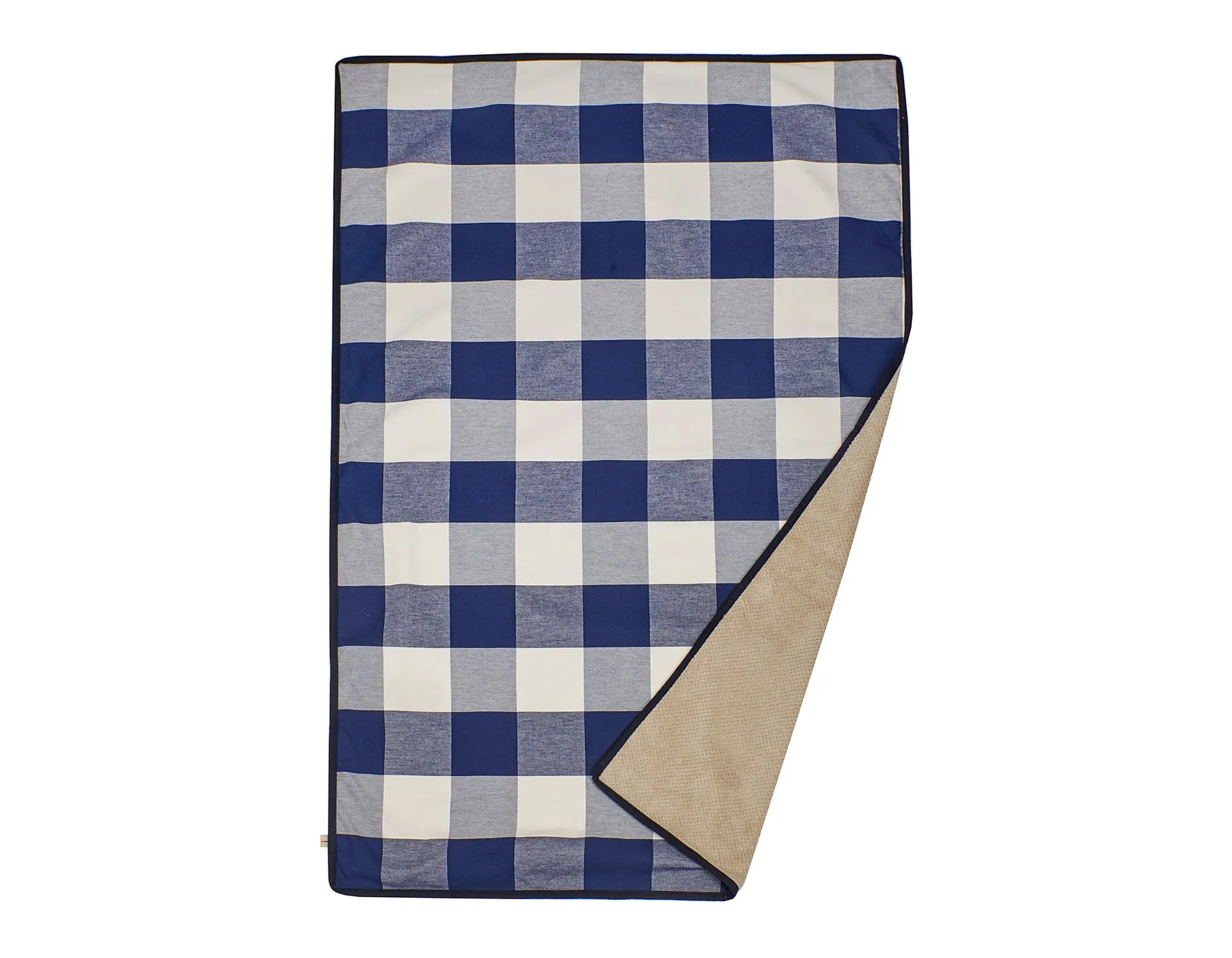 Buffalo Check Navy Blanket