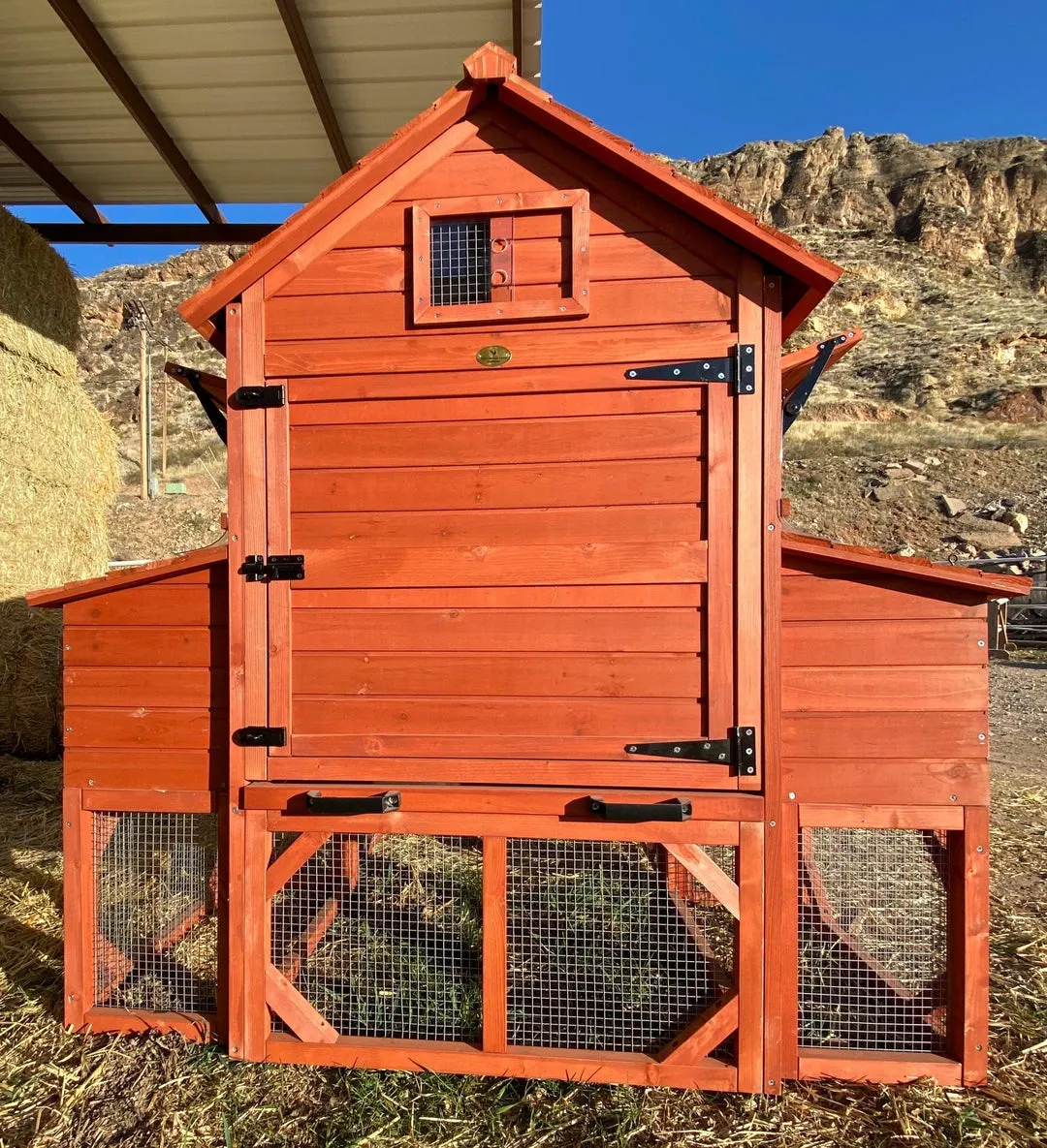 BUNDLE: Orpington Lodge Chicken Coop   Run Extension   Run Roof