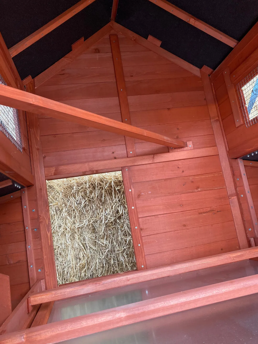 BUNDLE: Orpington Lodge Chicken Coop   Run Extension   Run Roof