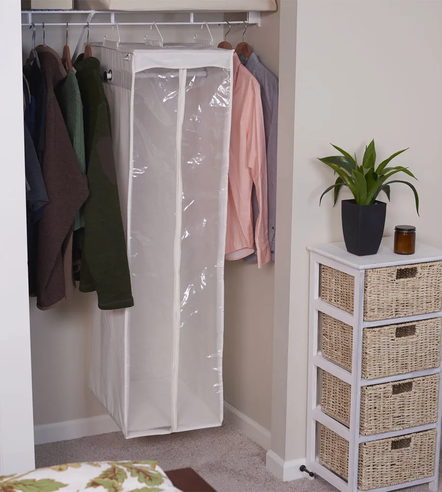 Canvas Hanging Wardrobe Garment Bag