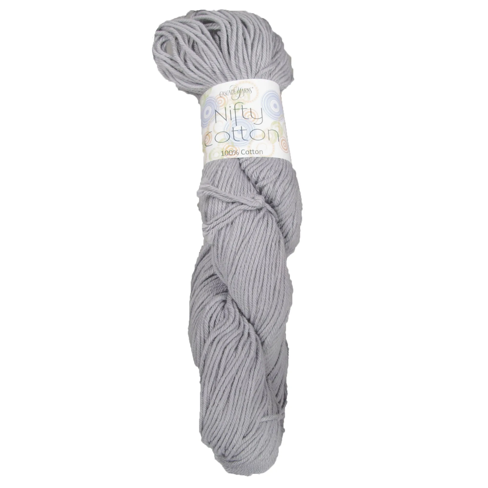 Cascade Yarns Nifty Cotton Yarn - 04 Silver