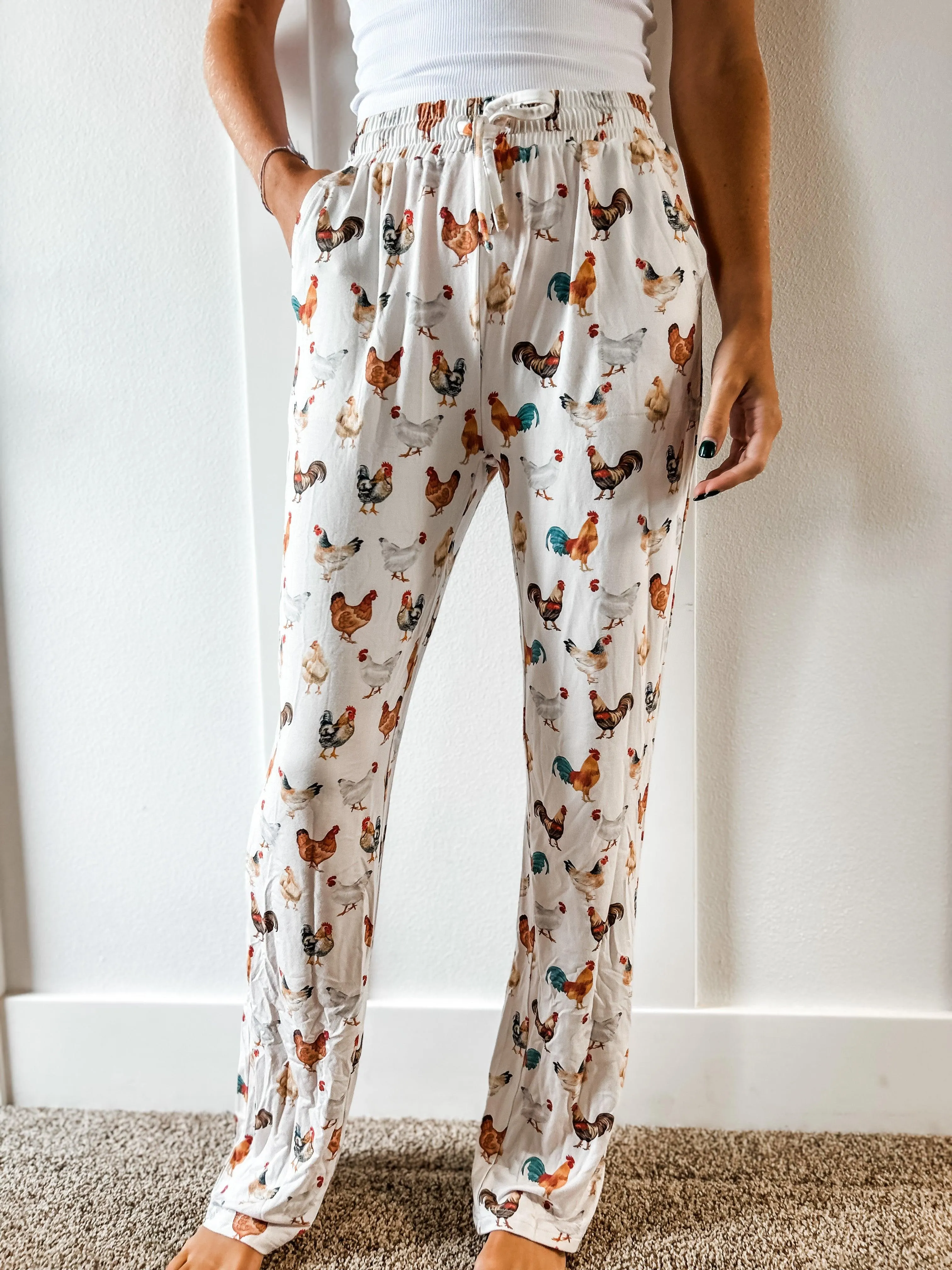 Chicken Bamboo Pajama Pants