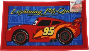 Childrens Area Rug, Bath Mat, Cars Design