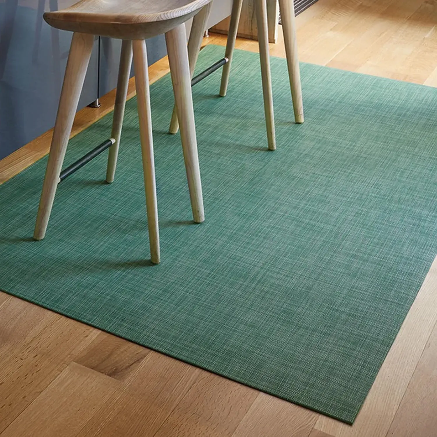 chilewich | woven floor runner 66x183cm (26x72") | mini basketweave ivy