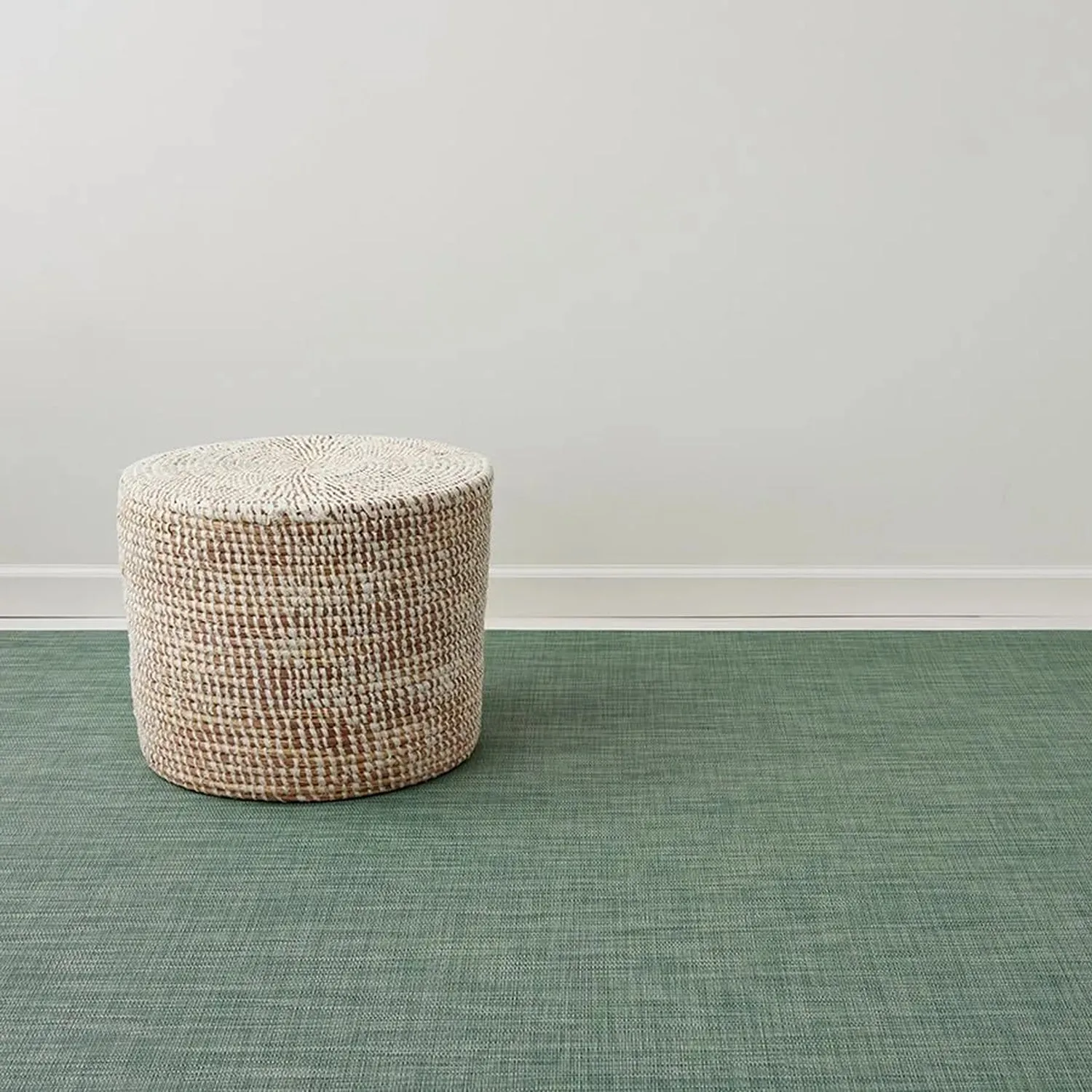 chilewich | woven floor runner 66x183cm (26x72") | mini basketweave ivy