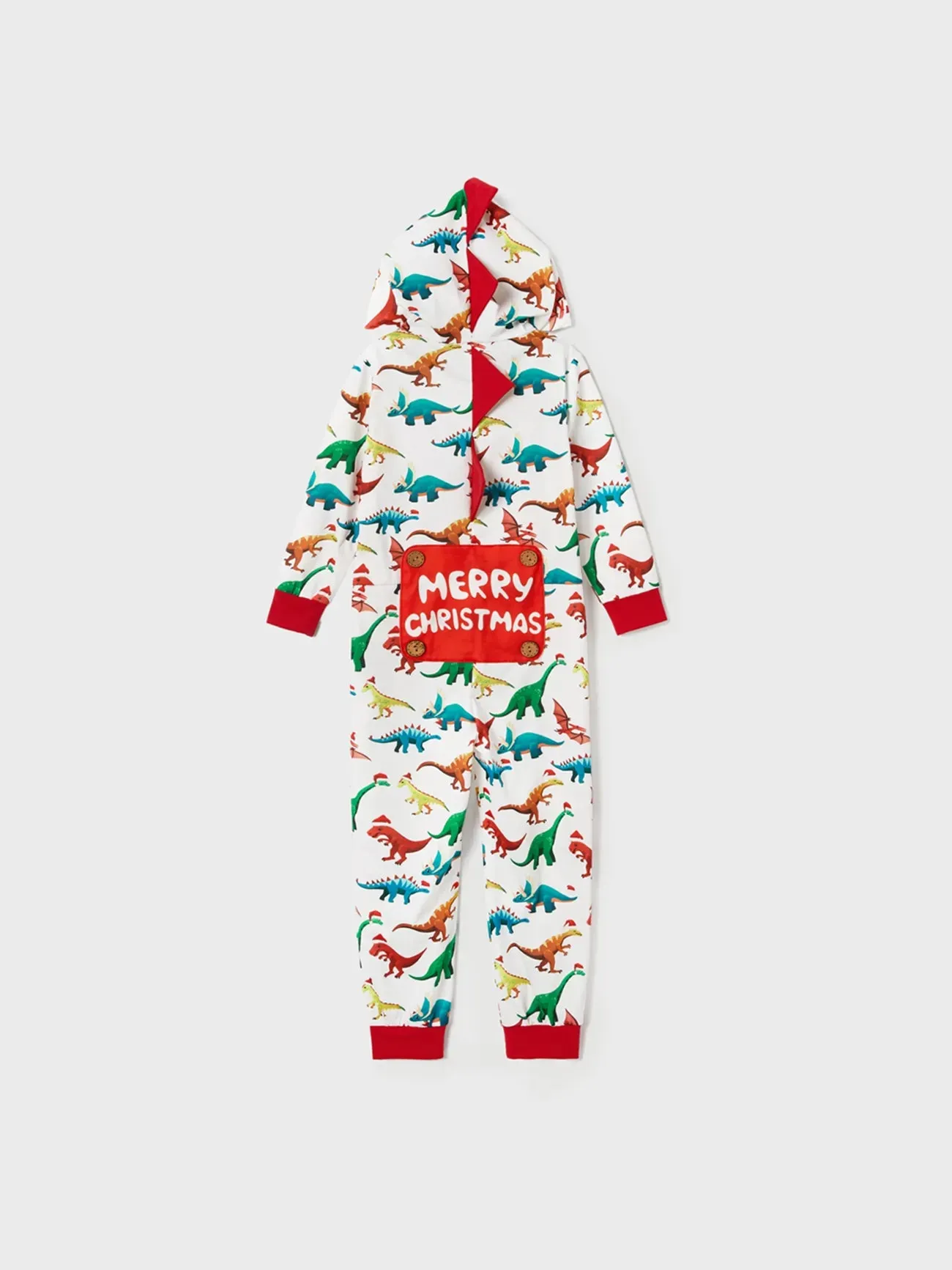 Christmas Family Pajamas With 3D Hooded Design