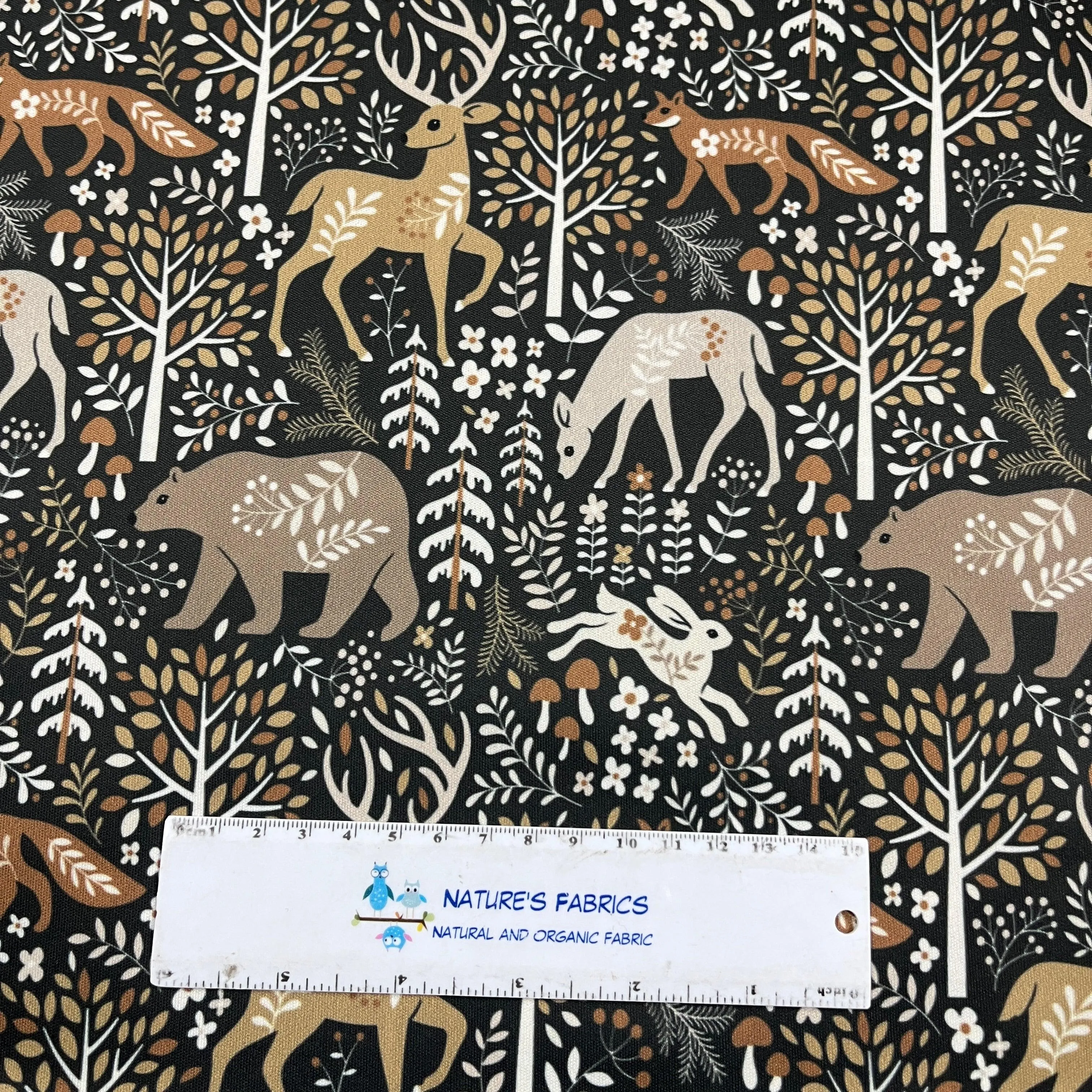 Critters in the Wild 1 mil PUL Fabric - Made in the USA