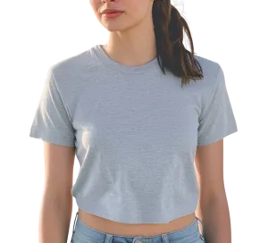 Crop Tops - Solid- Gray