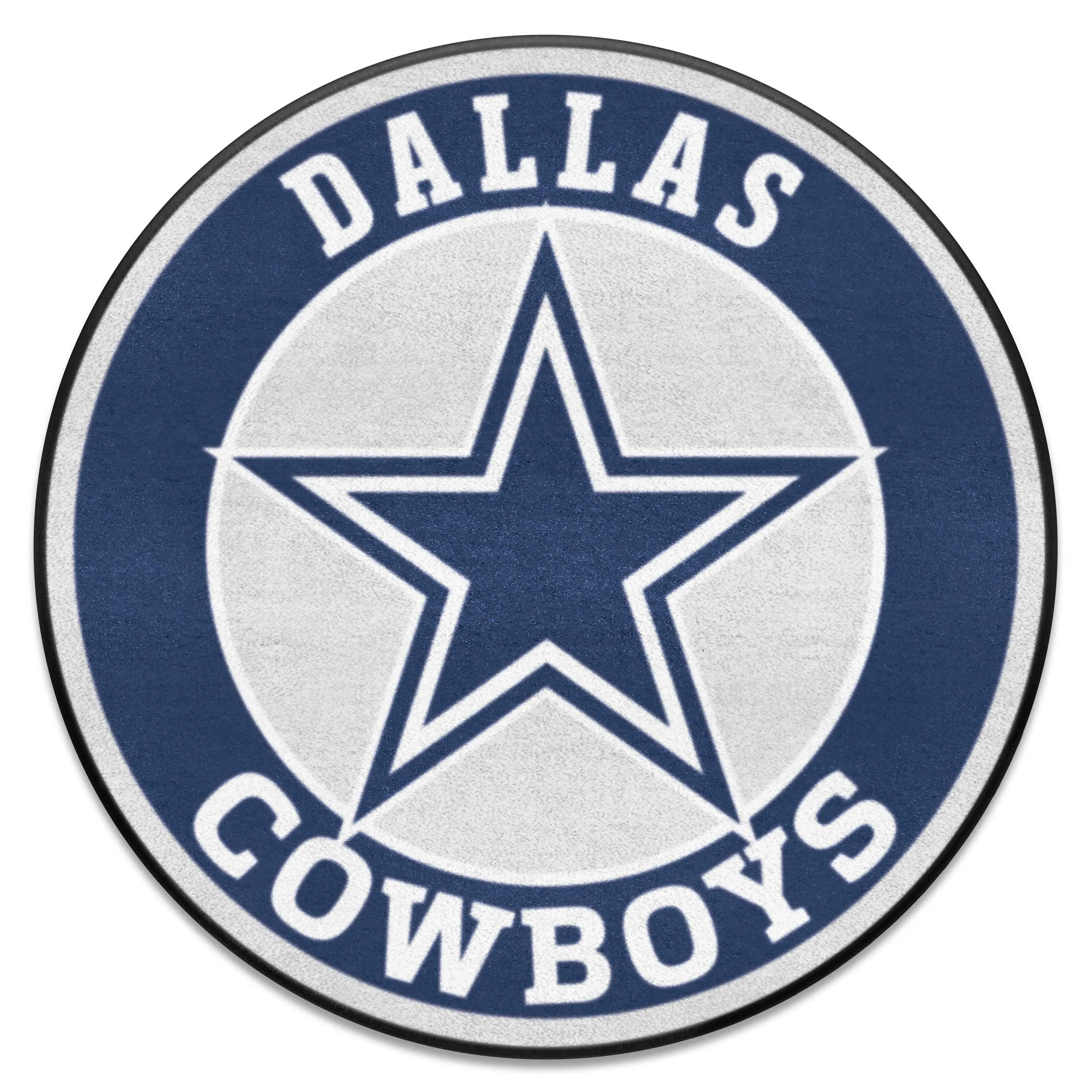 Dallas Cowboys Roundel Rug - 27in. Diameter