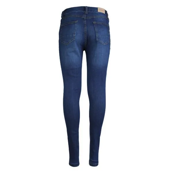 DARK BLUE BASIC DENIM PANTS