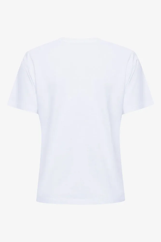 Demure Short Sleeve T-Shirt White