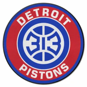 Detroit Pistons Pistons Roundel Rug - 27in. Diameter