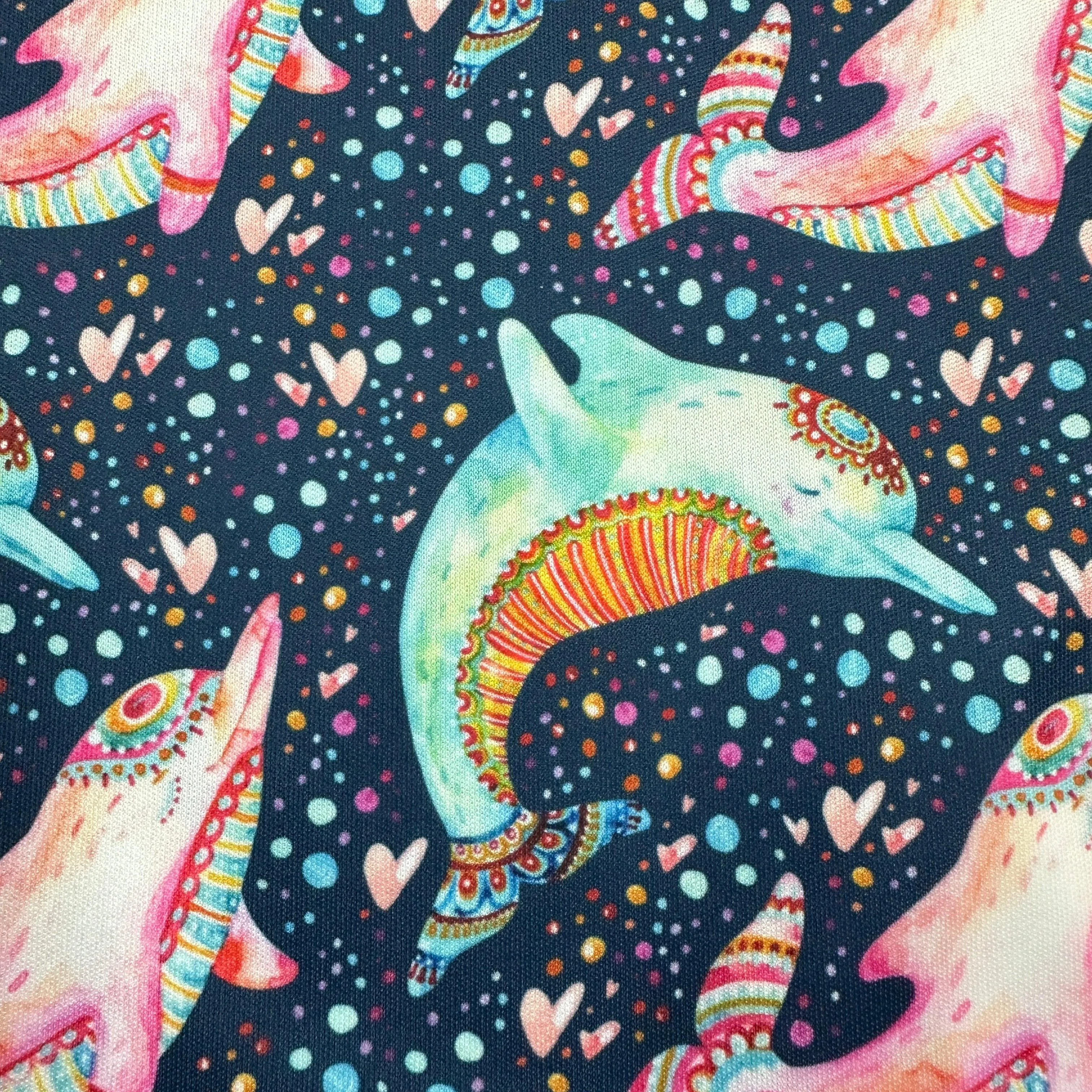 Dolphins 1 mil PUL Fabric - Made in the USA