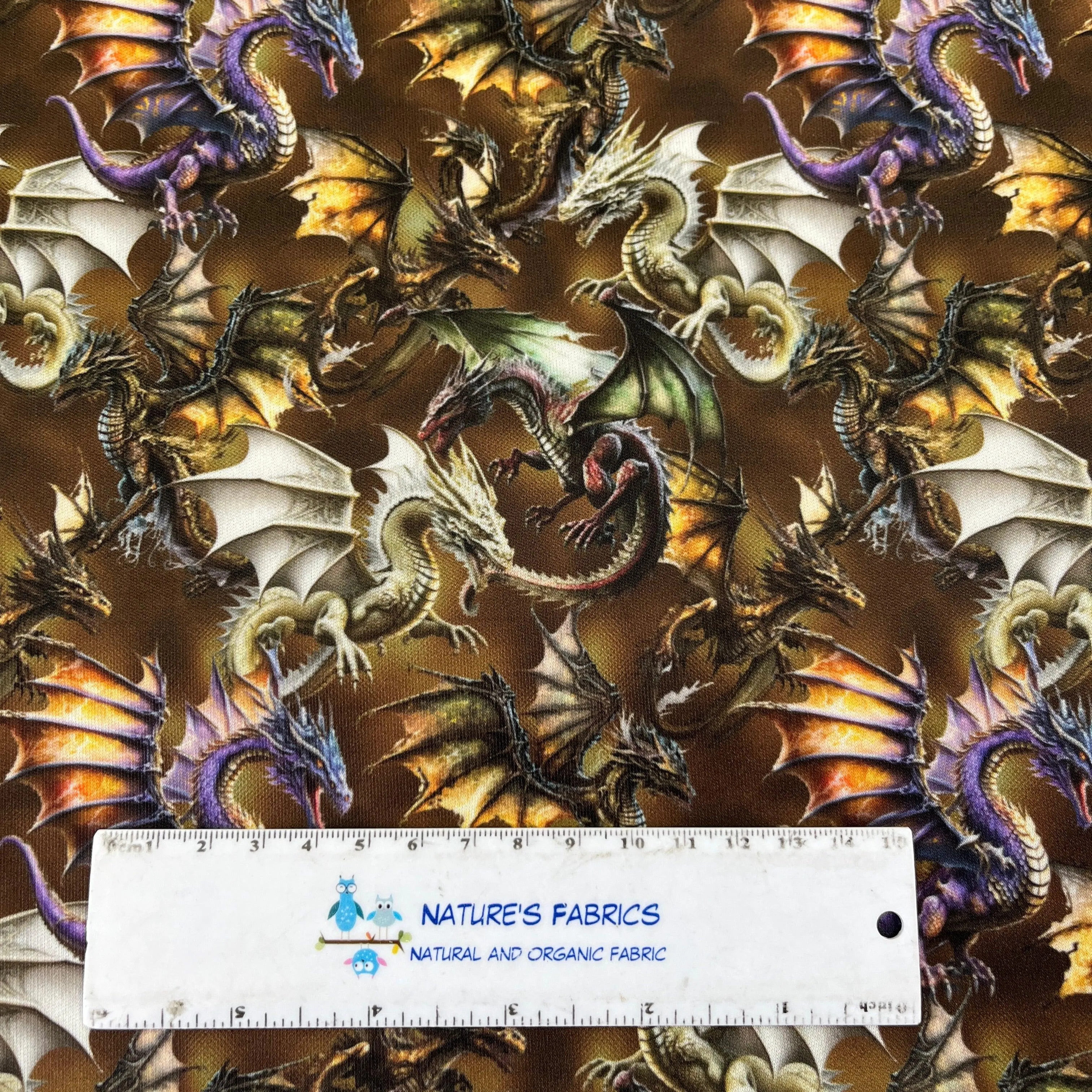 Dragon Toss 1 mil PUL Fabric - Made in the USA