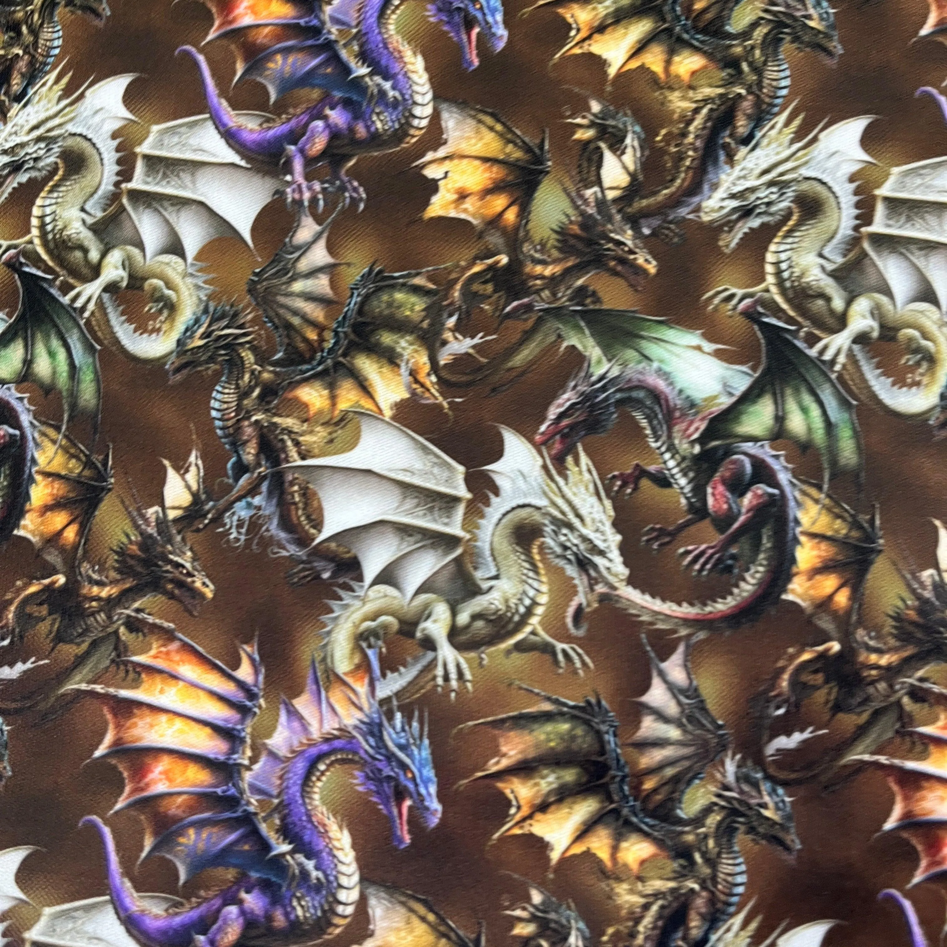 Dragon Toss 1 mil PUL Fabric - Made in the USA