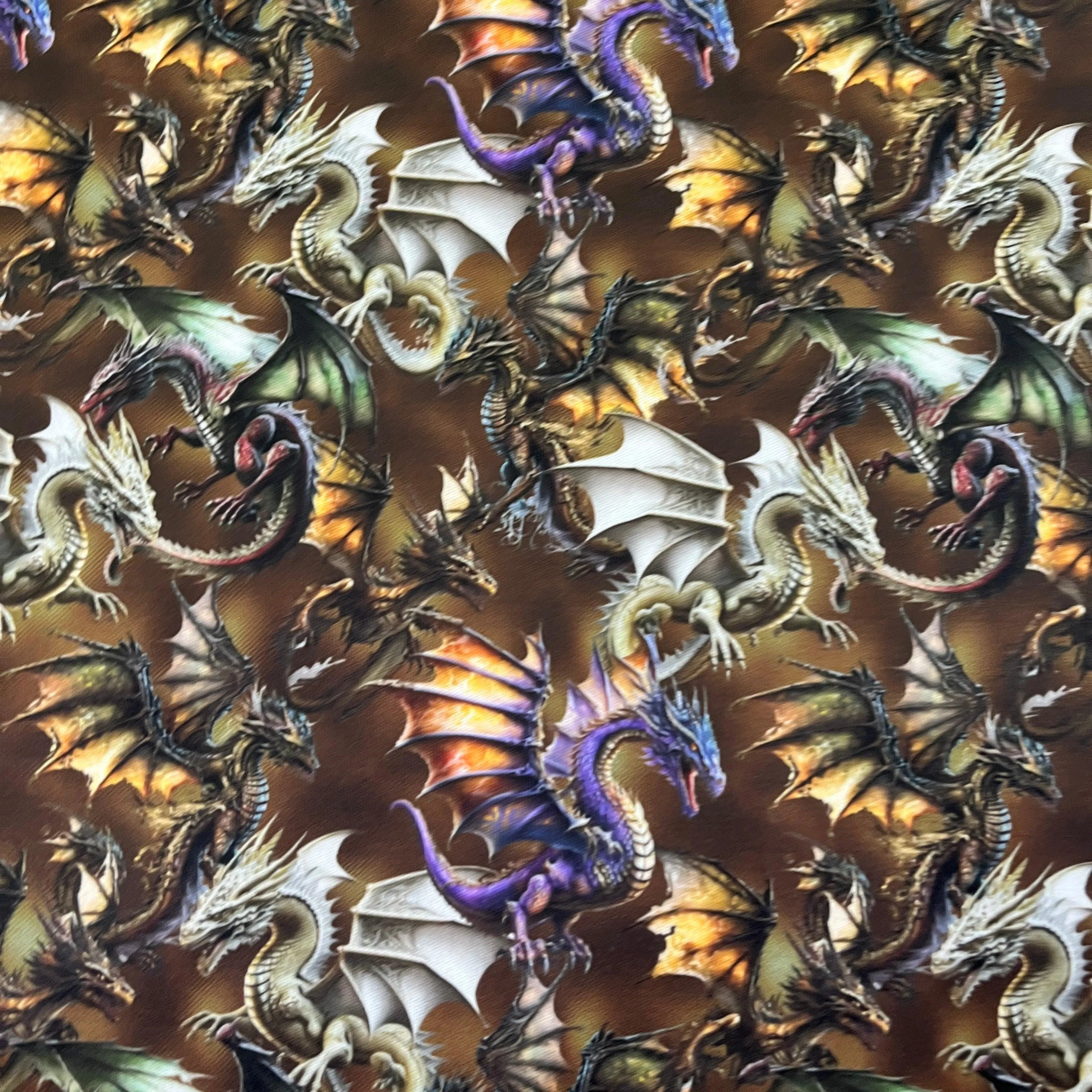 Dragon Toss 1 mil PUL Fabric - Made in the USA