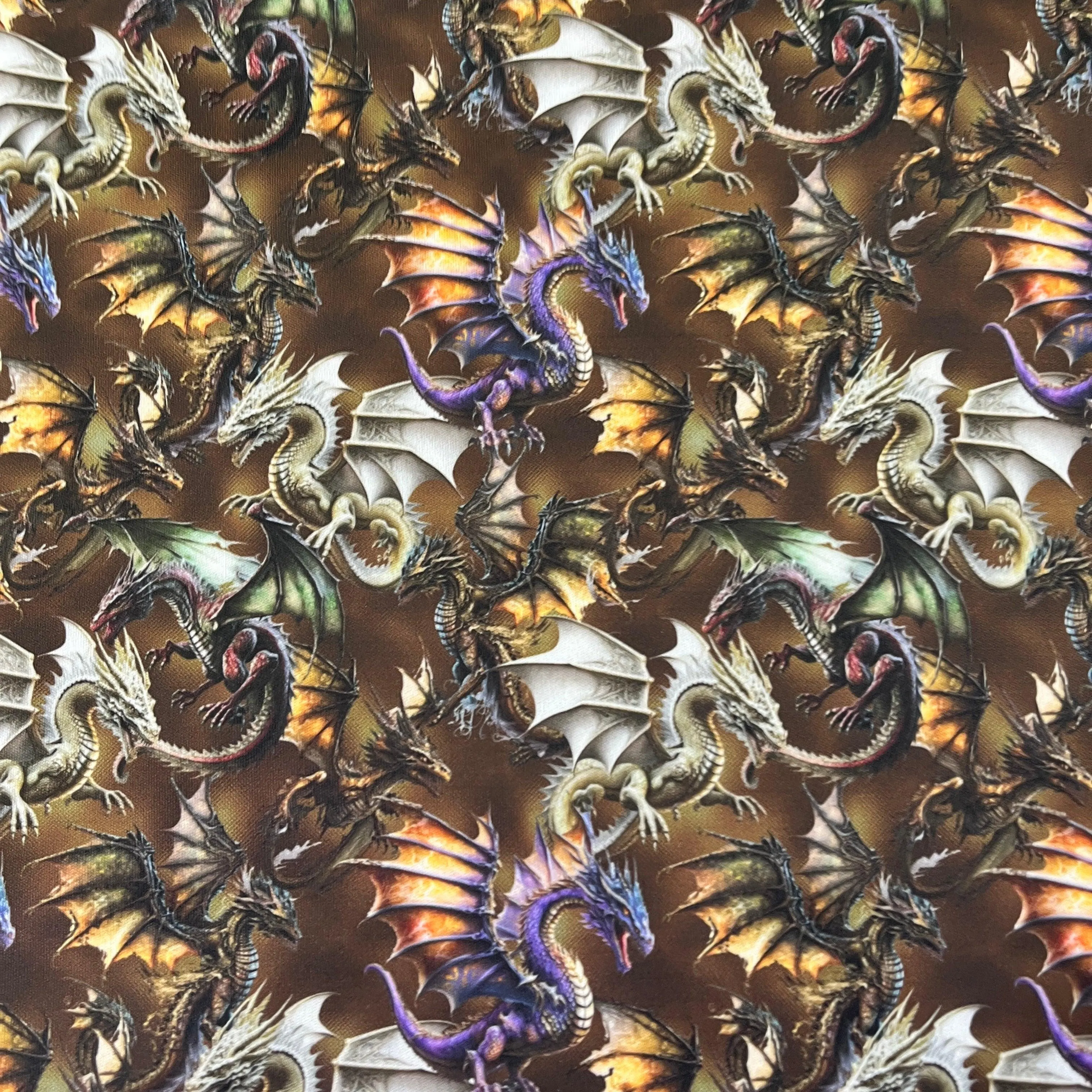 Dragon Toss 1 mil PUL Fabric - Made in the USA