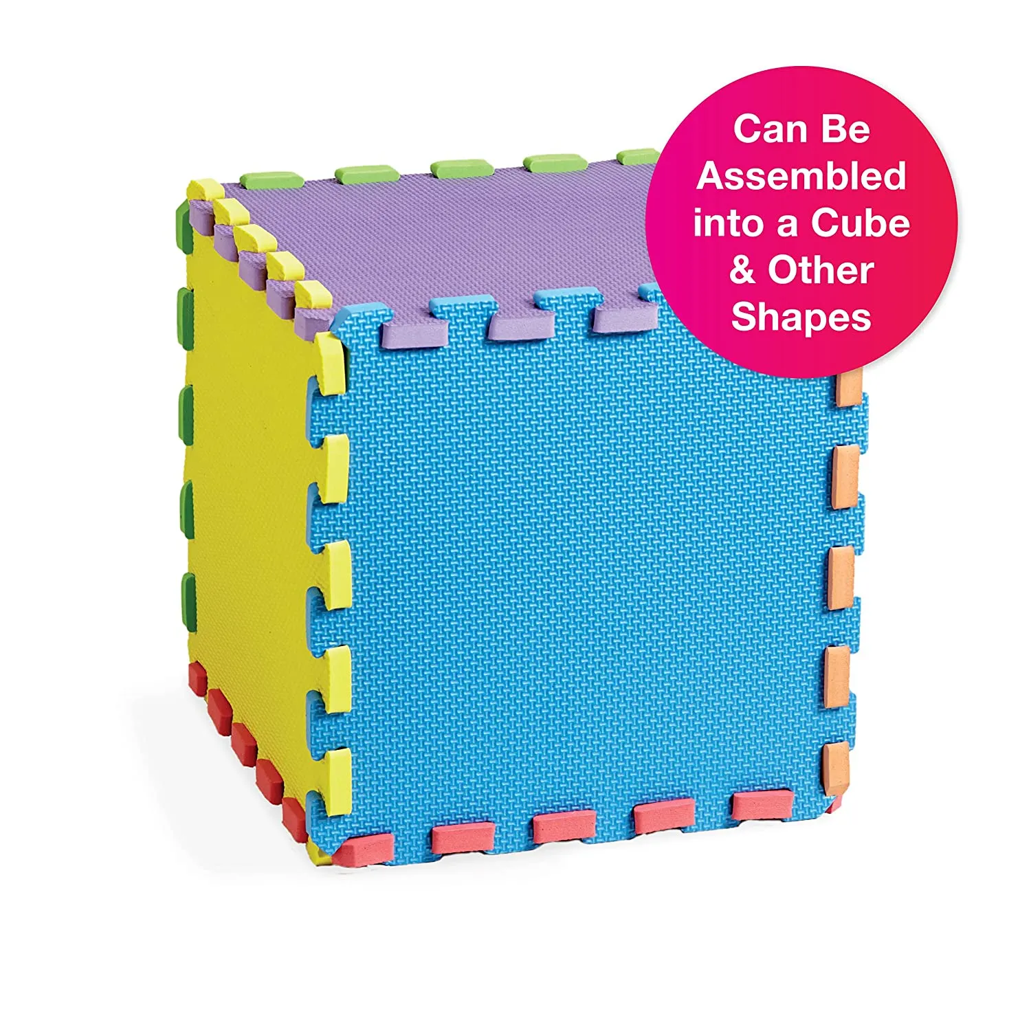 Edushape Edu - 25 Piece Foam Tile Play Mats