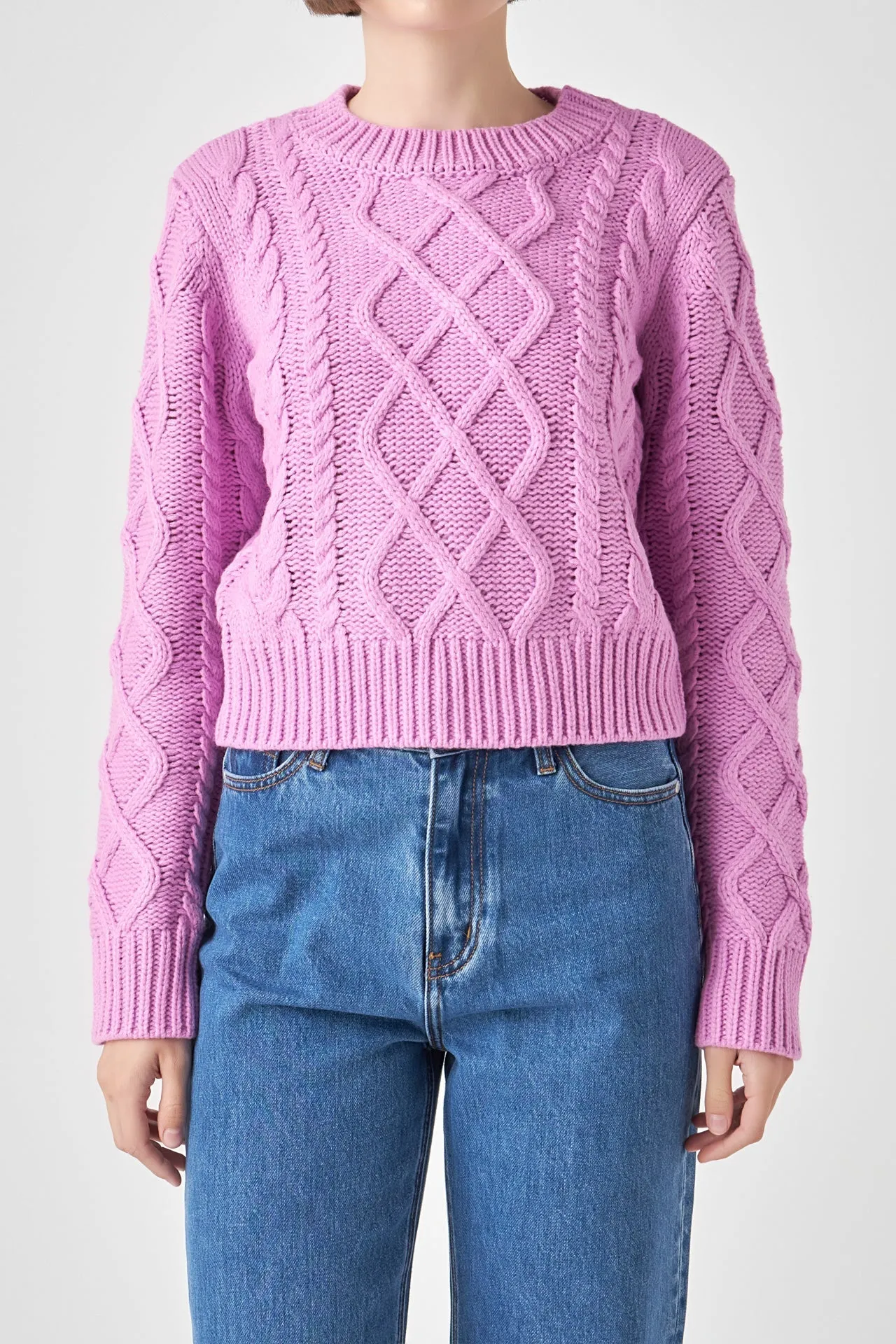 English Factory - Cable-Knit Sweater