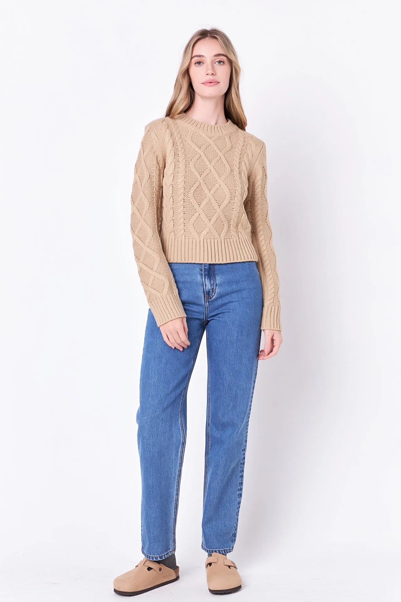 English Factory - Cable-Knit Sweater