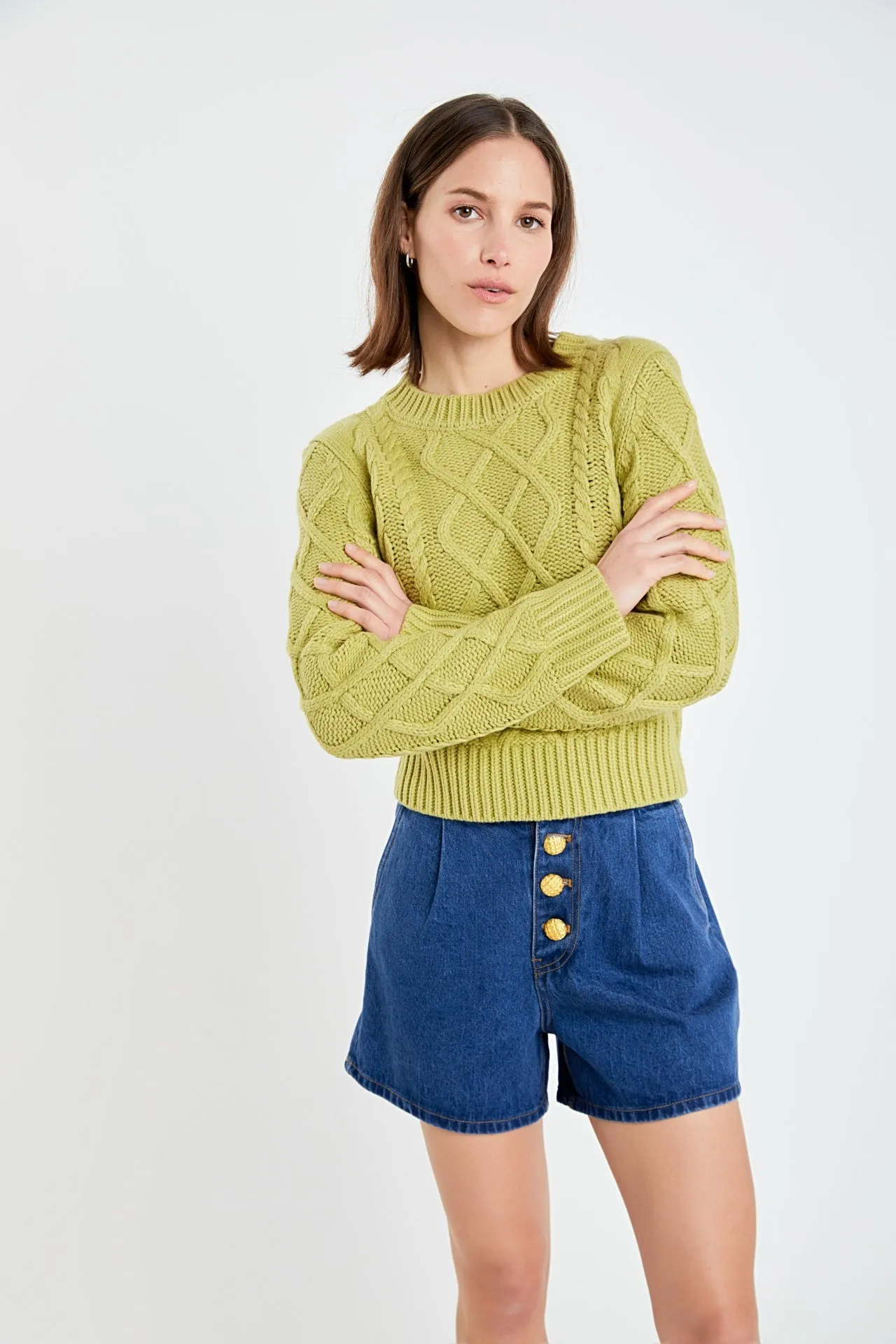 English Factory - Cable-Knit Sweater