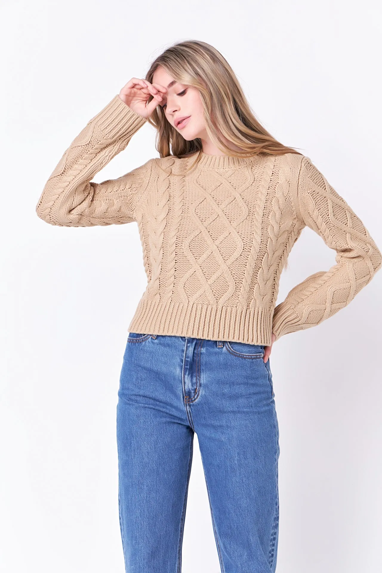 English Factory - Cable-Knit Sweater