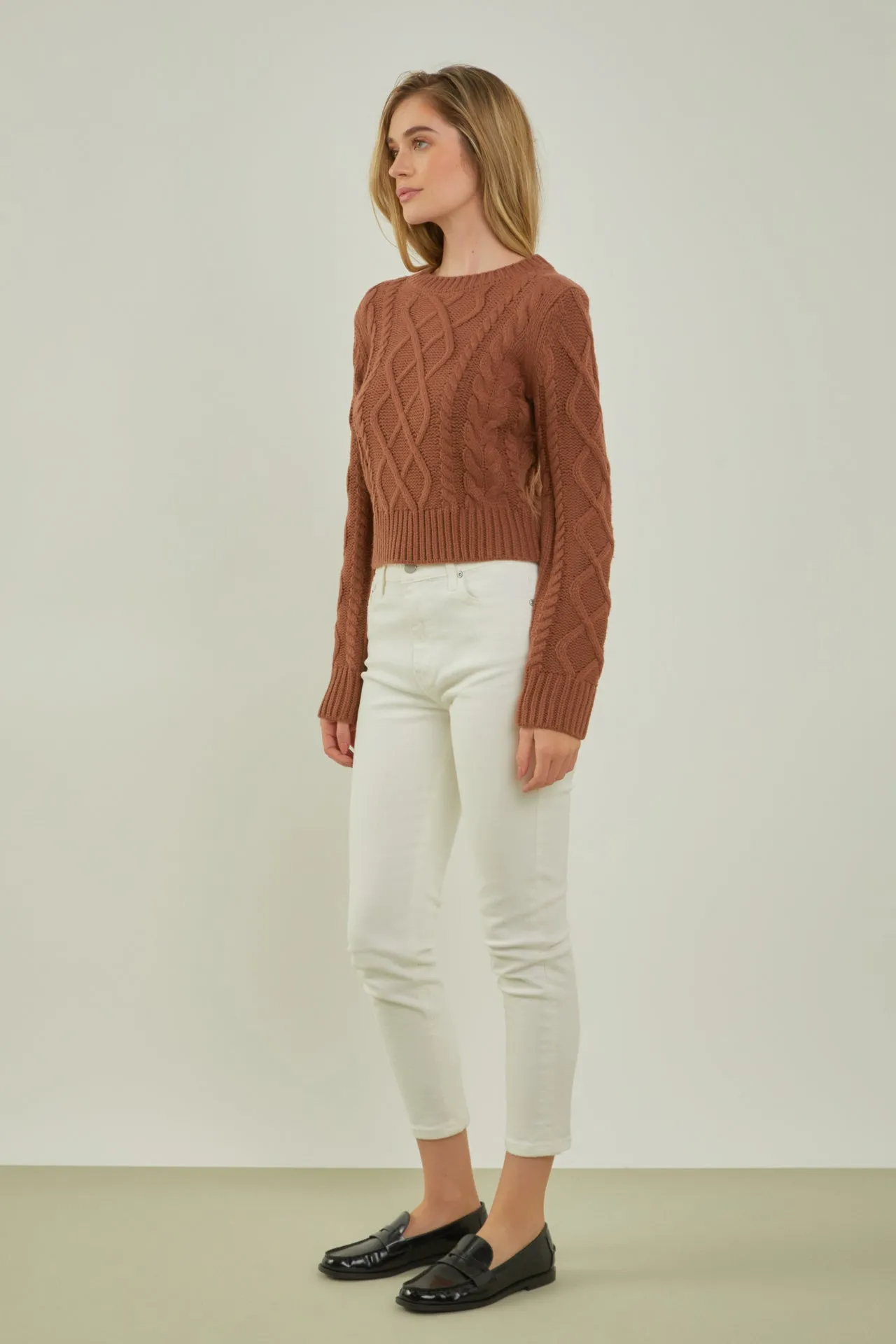 English Factory - Cable-Knit Sweater