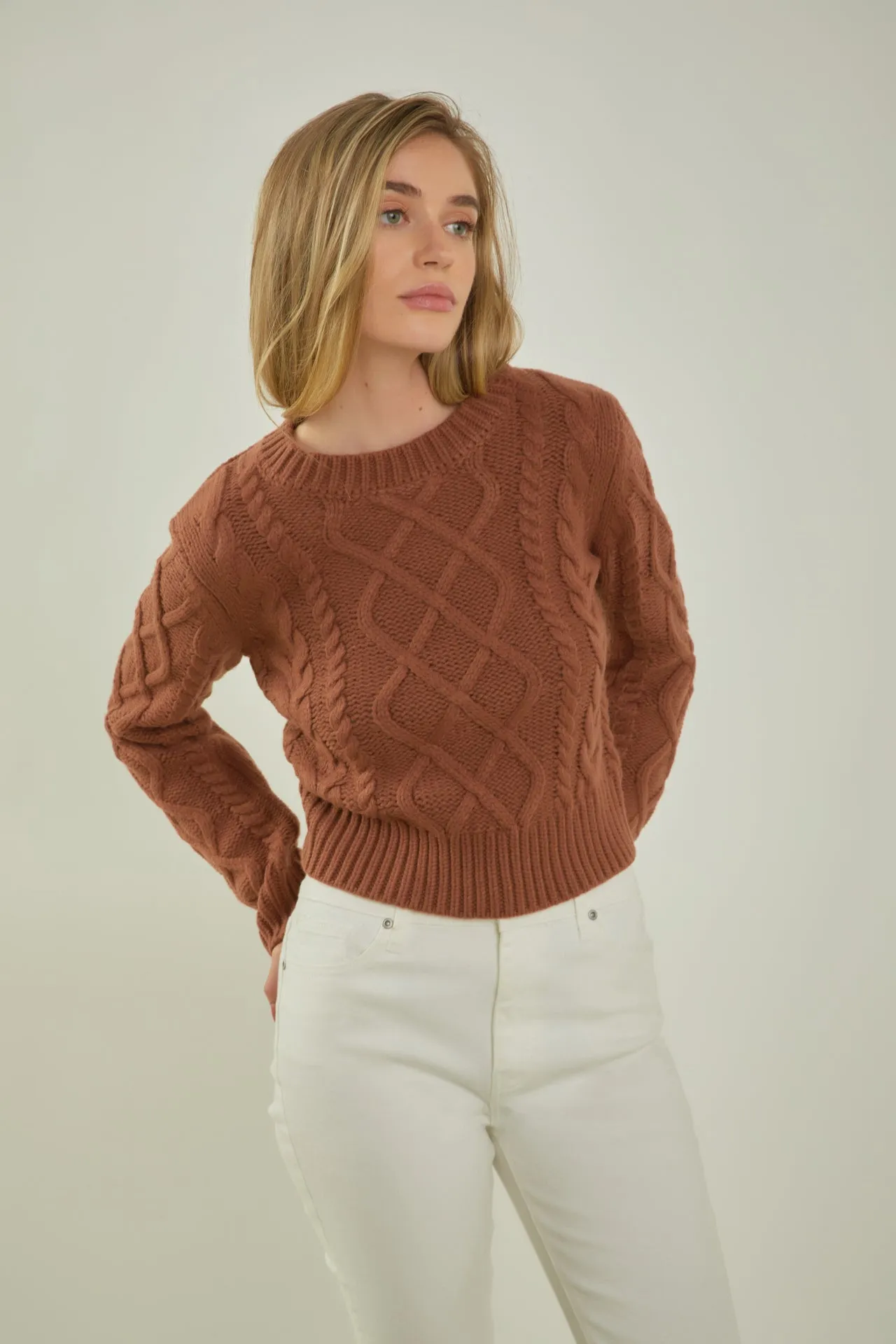 English Factory - Cable-Knit Sweater