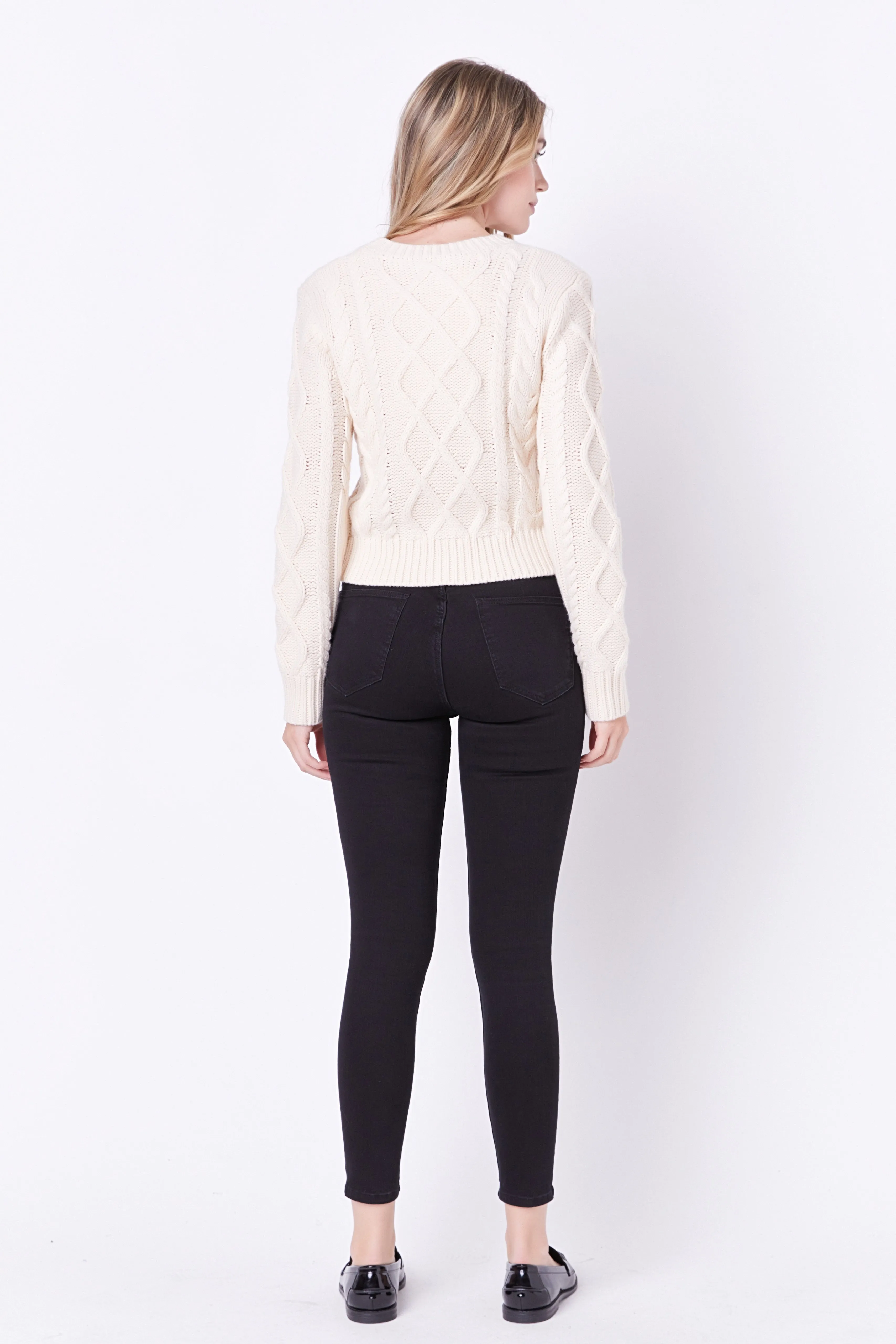 English Factory - Cable-Knit Sweater