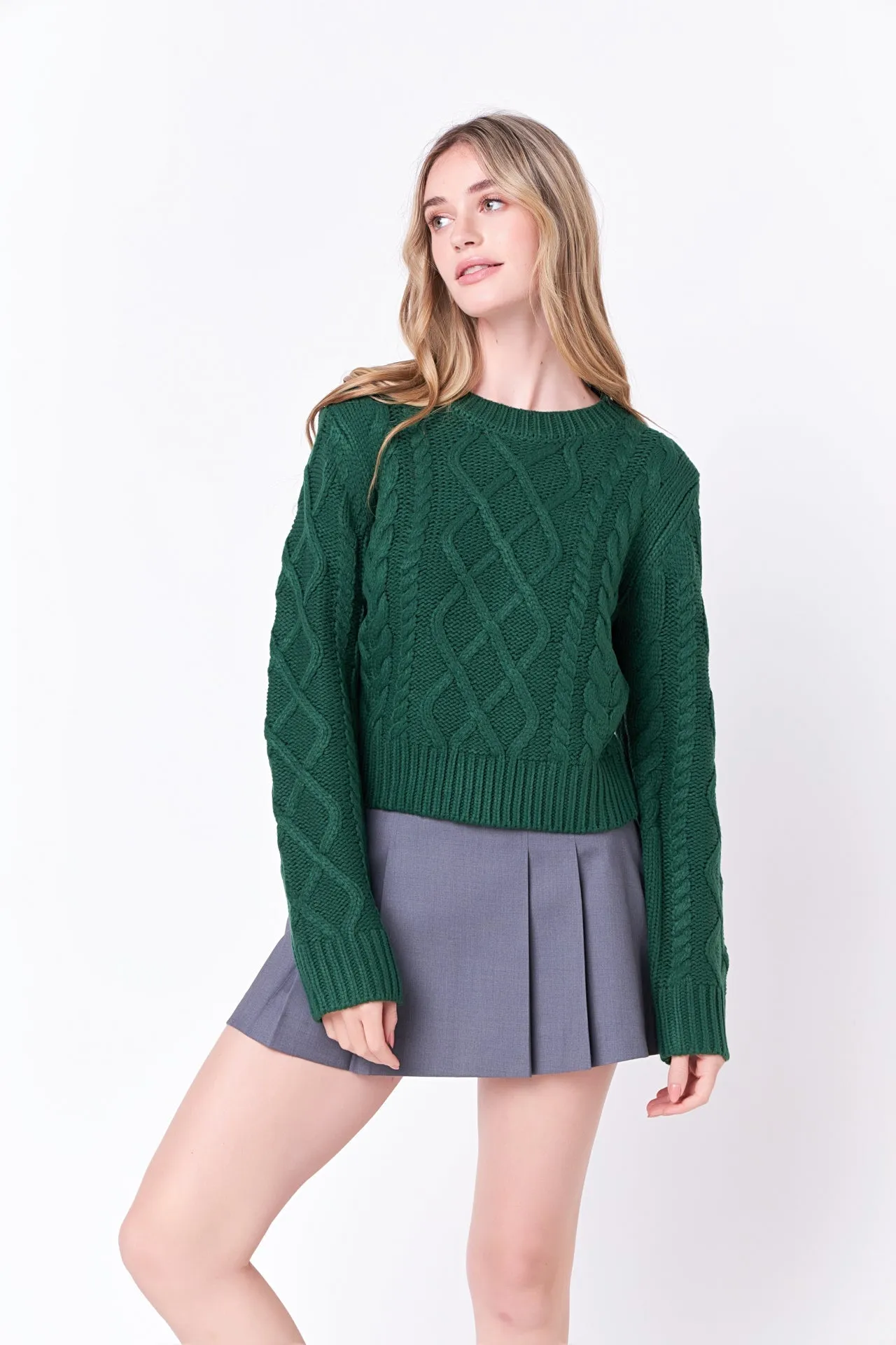 English Factory - Cable-Knit Sweater