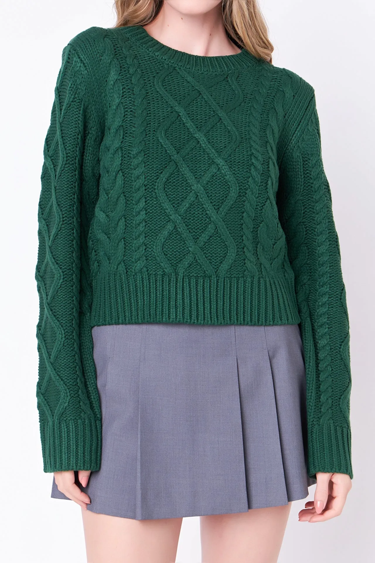 English Factory - Cable-Knit Sweater