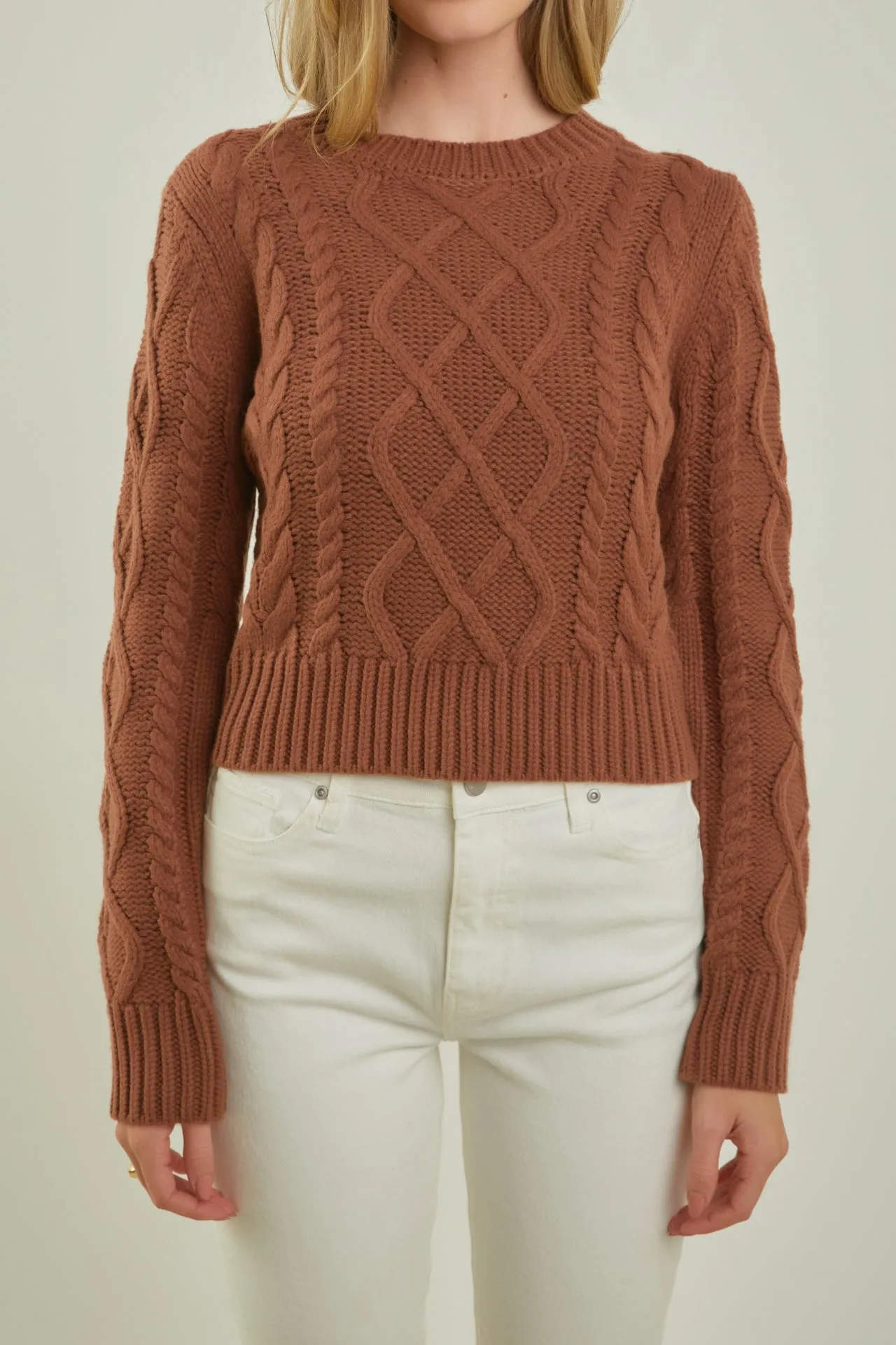 English Factory - Cable-Knit Sweater