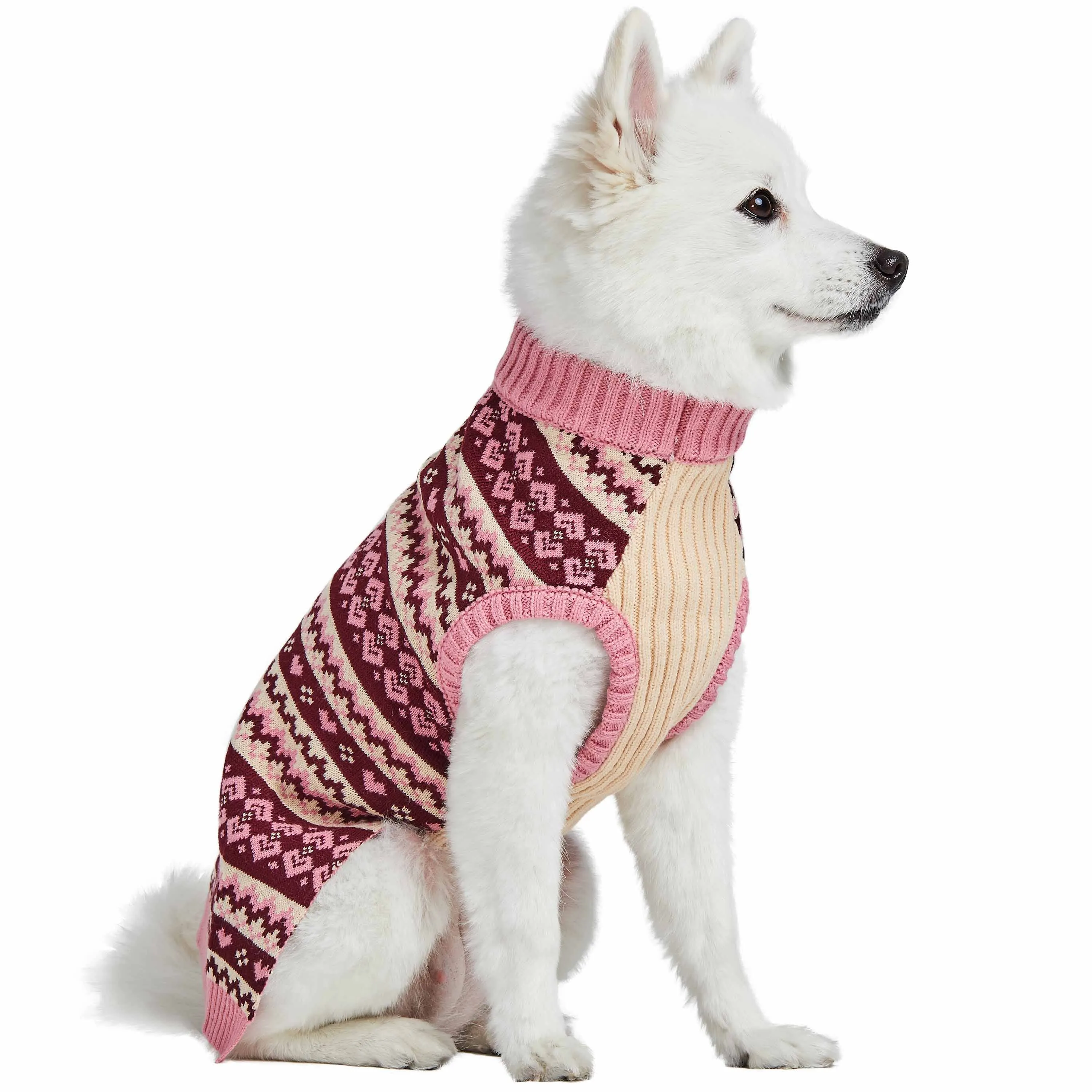 Fair Isle Dog Sweater