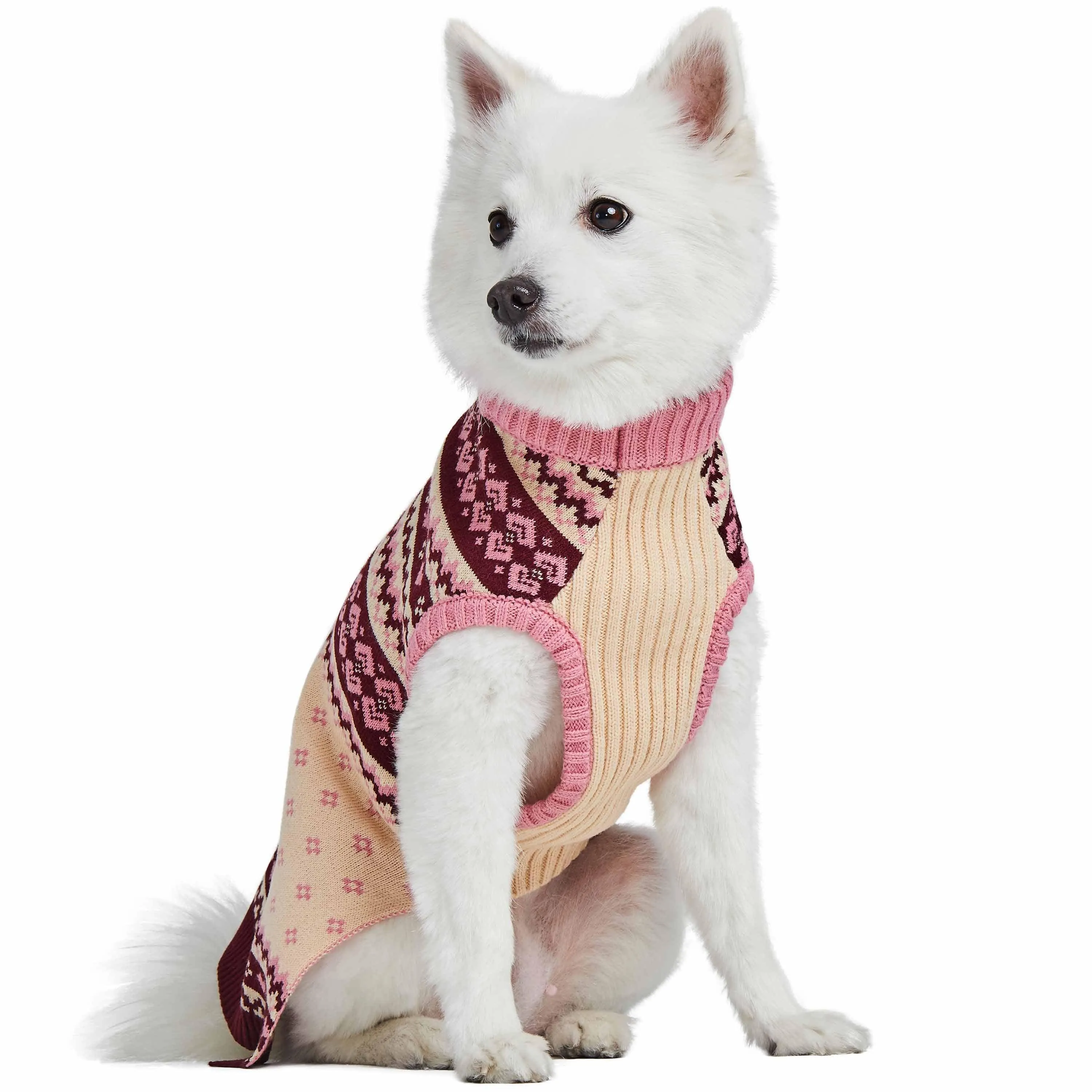 Fair Isle Dog Sweater