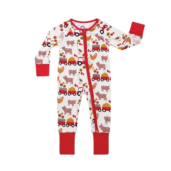 Farm Friends Bamboo Pajamas Baby Pajamas