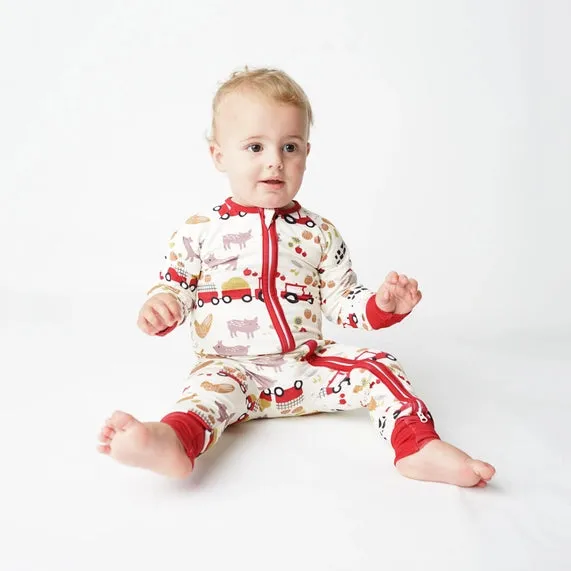 Farm Friends Bamboo Pajamas Baby Pajamas