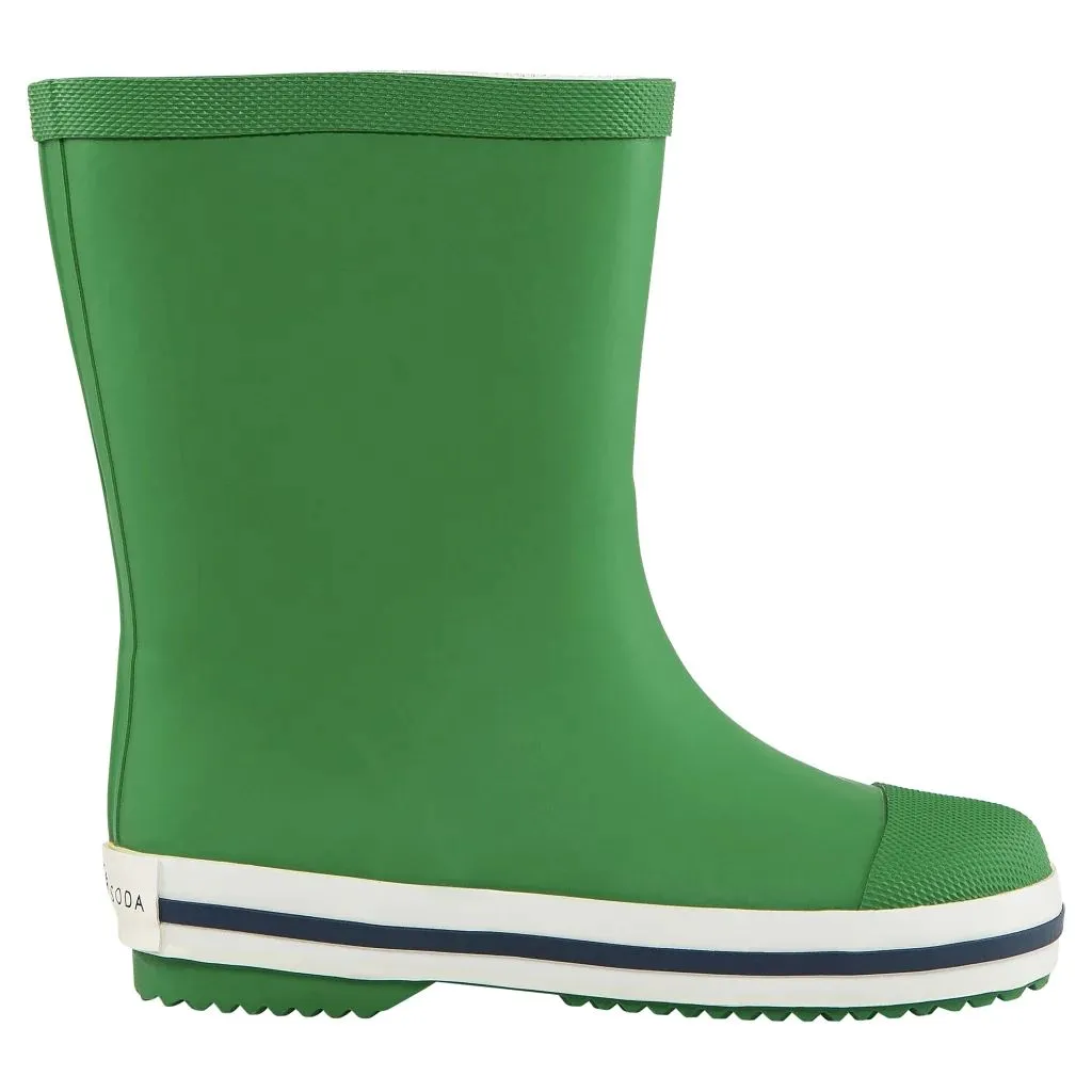 French Soda Kids Rubber Gumboot - Green